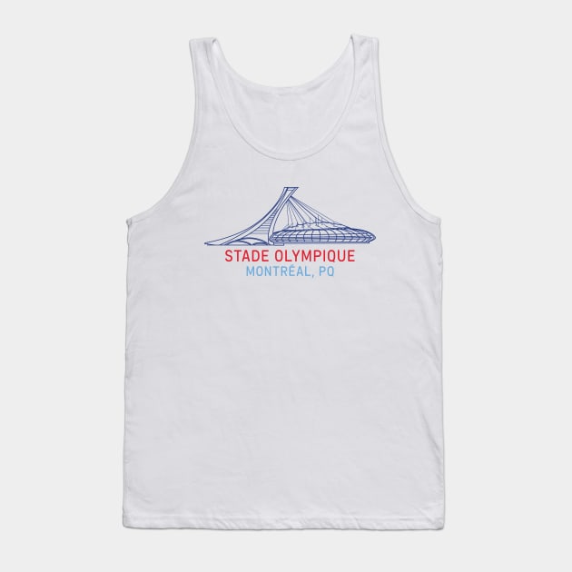 Stade Olympique Tank Top by tailgatemercantile